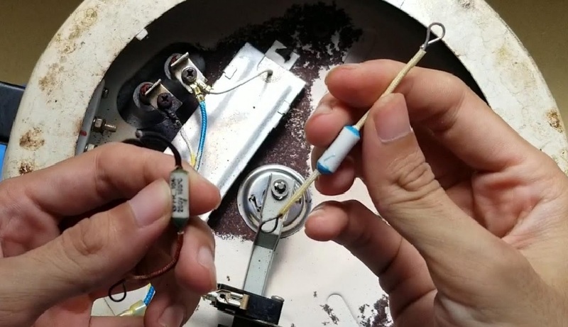 cách thay cầu chì nồi cơm điện