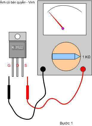 đo kiểm tra mosfet