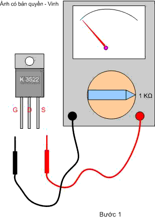 đo kiểm tra mosfet