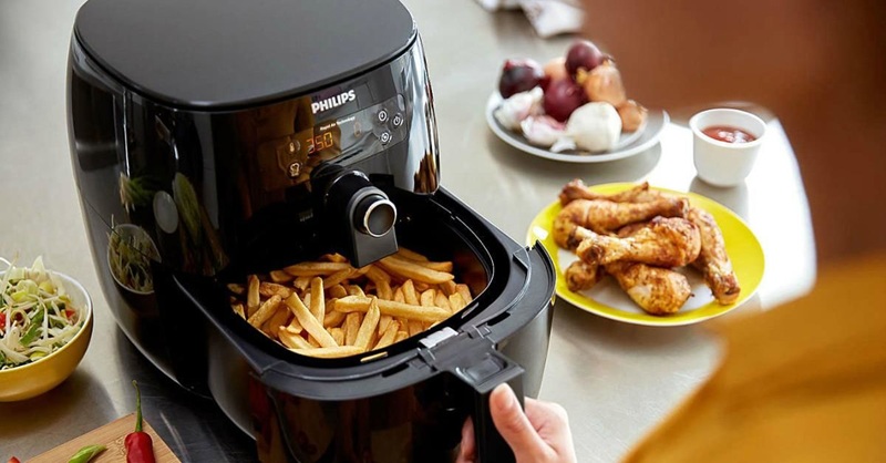 lưu ý khi sử dụng nồi chiên không dầu