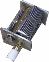 Tụ xoay sử dụng trong Radio