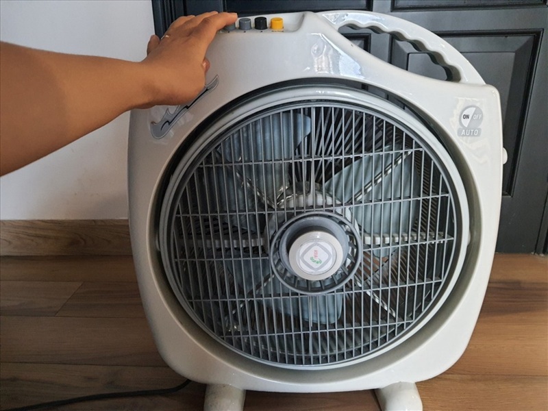 cách sử dụng quạt điện