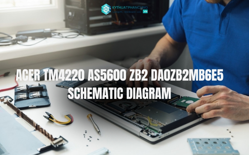 Acer TM4220 AS5600 ZB2 DA0ZB2MB6E5 Schematic Diagram