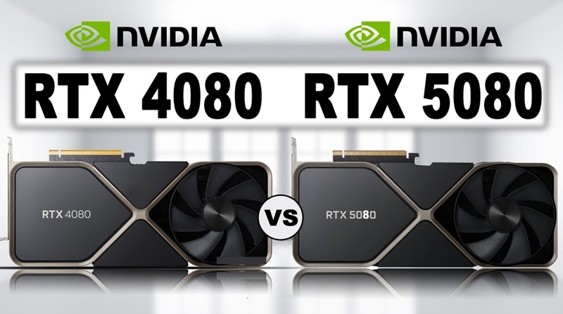 GeForce RTX 5080 vs GeForce RTX 4070